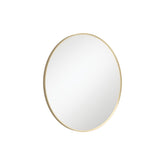 Fienza Reba Urban Brass Framed Mirror, 600mm